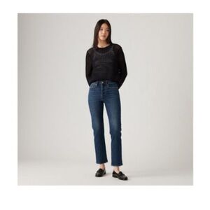 Levi’s wedgie straight leg classic jean sz 27